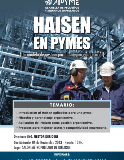 Haisen en Pymes 1