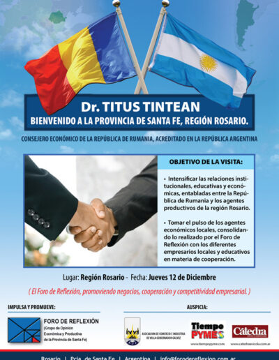 Visita Consejero de RUMANIA